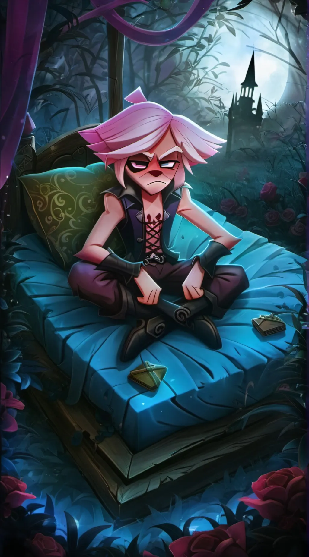 ai character: noxis background