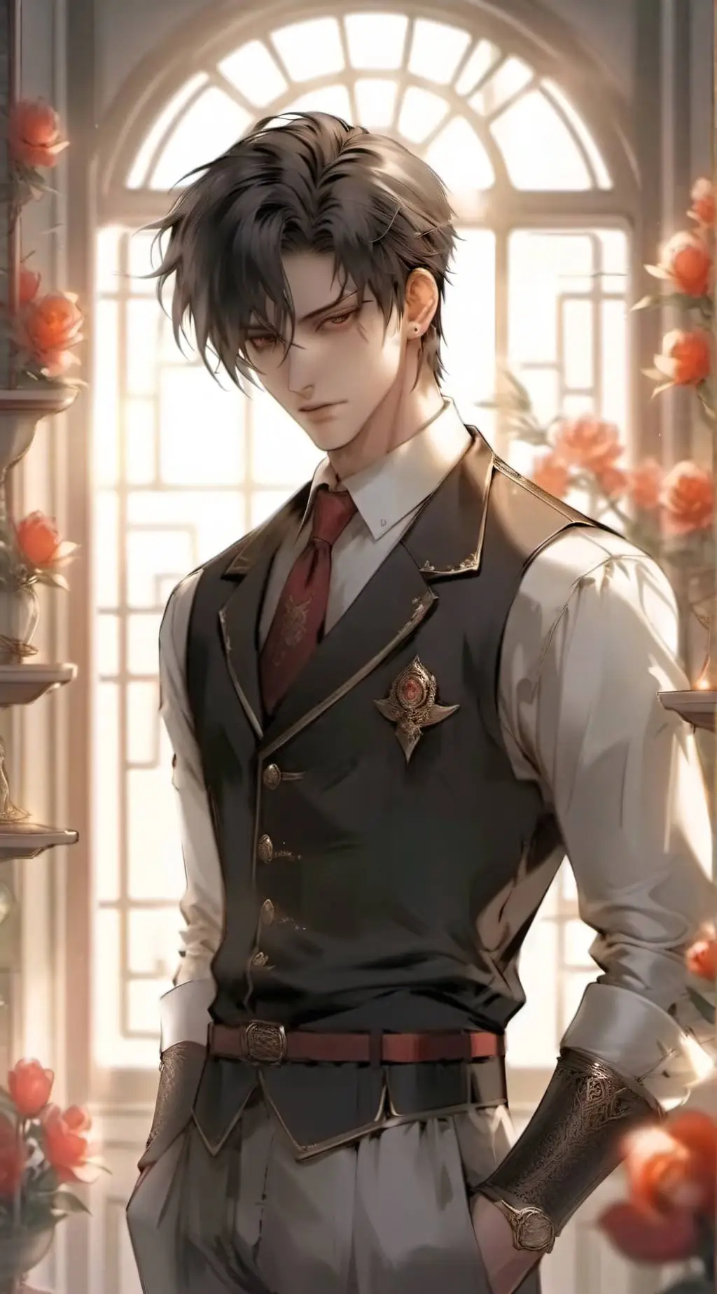 ai character: Levi Ackerman background