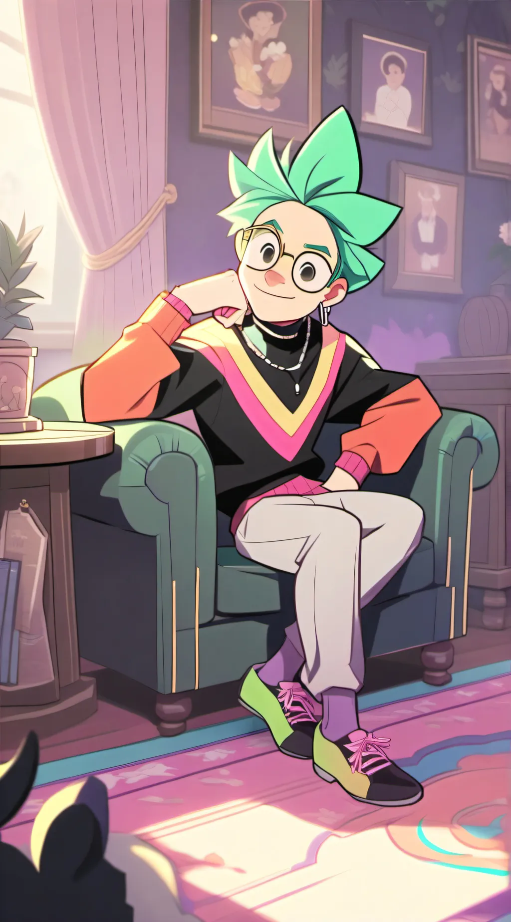 ai character: Mha background