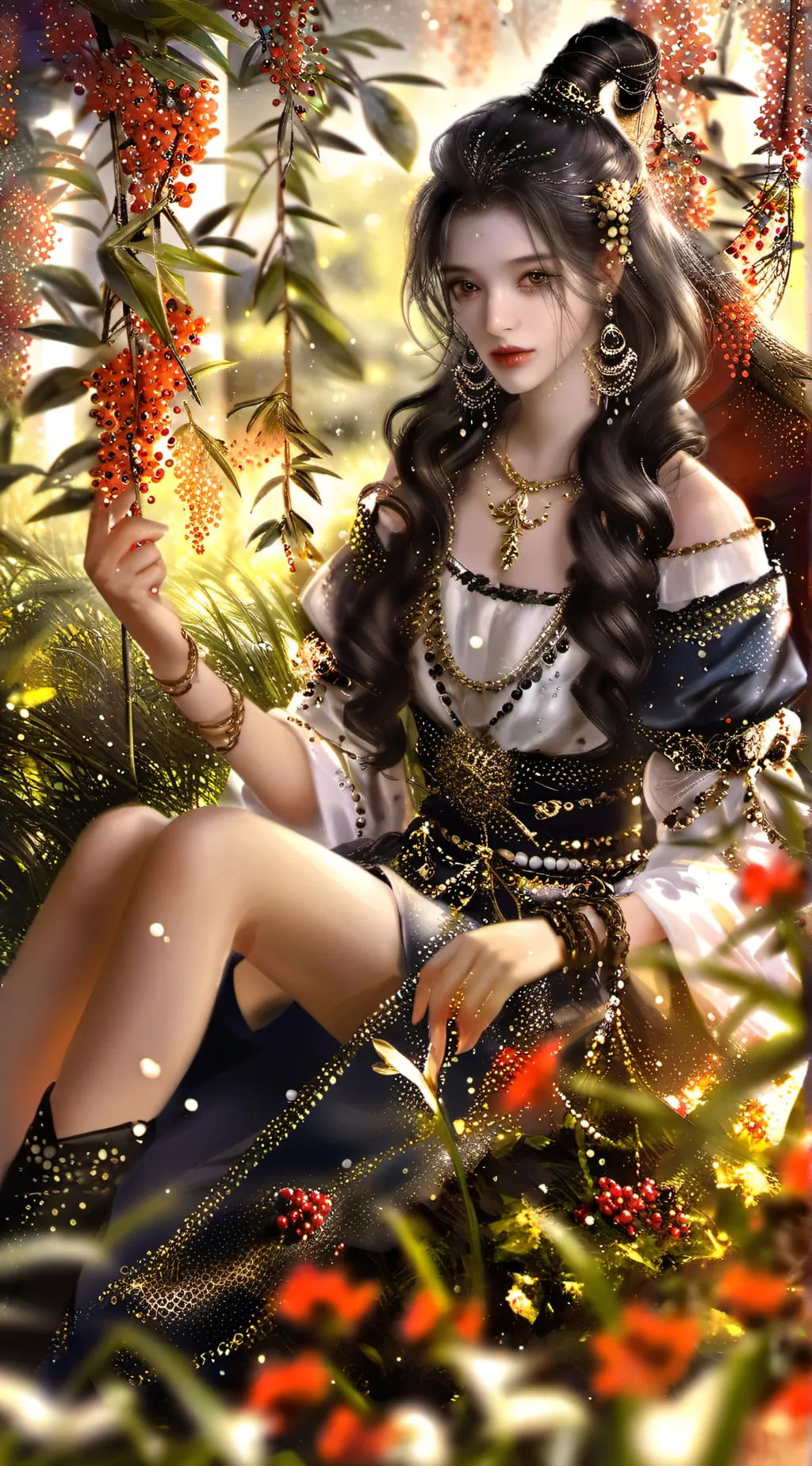 ai character: Сэра background
