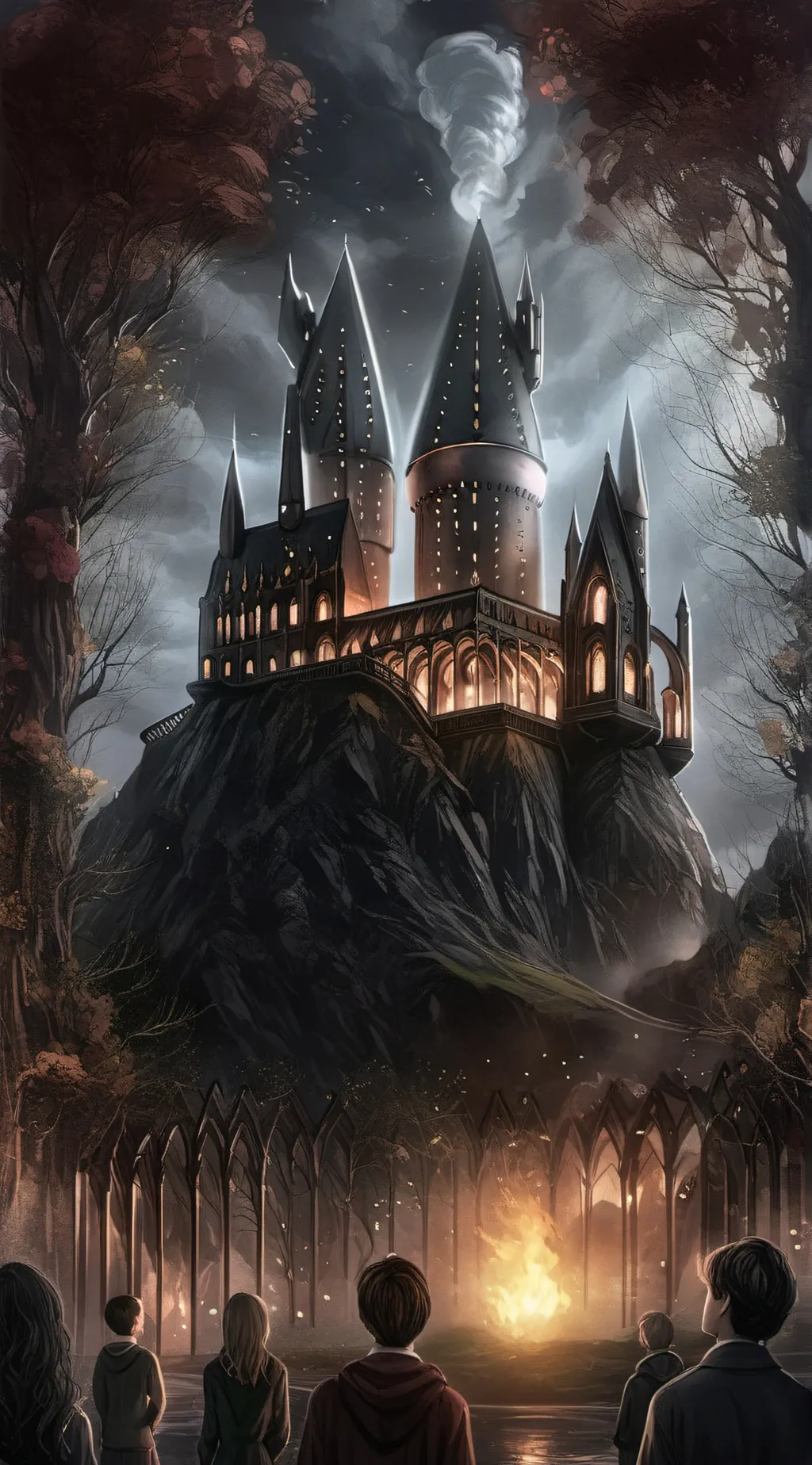 ai character: Hogwarts singer 01 background
