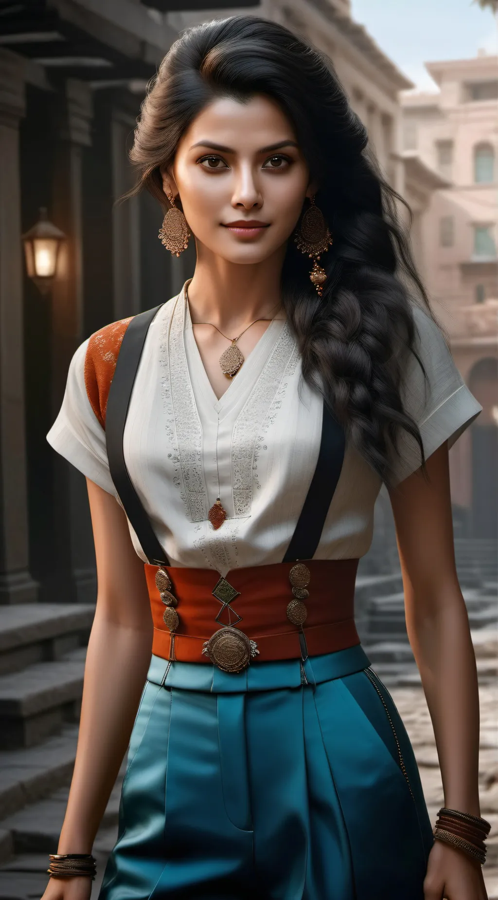 ai character: Willy's wonderland background