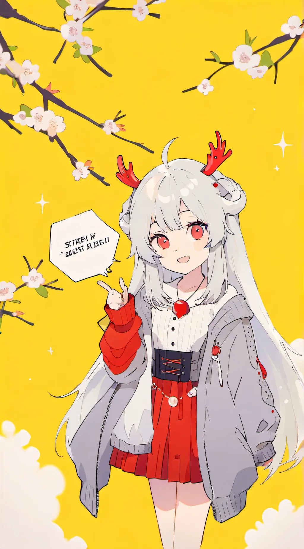 ai character: Akemi. GF background