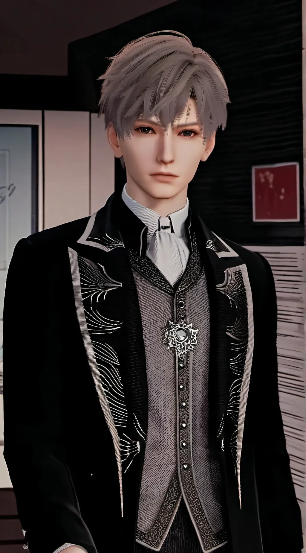 ai character: Vincent background