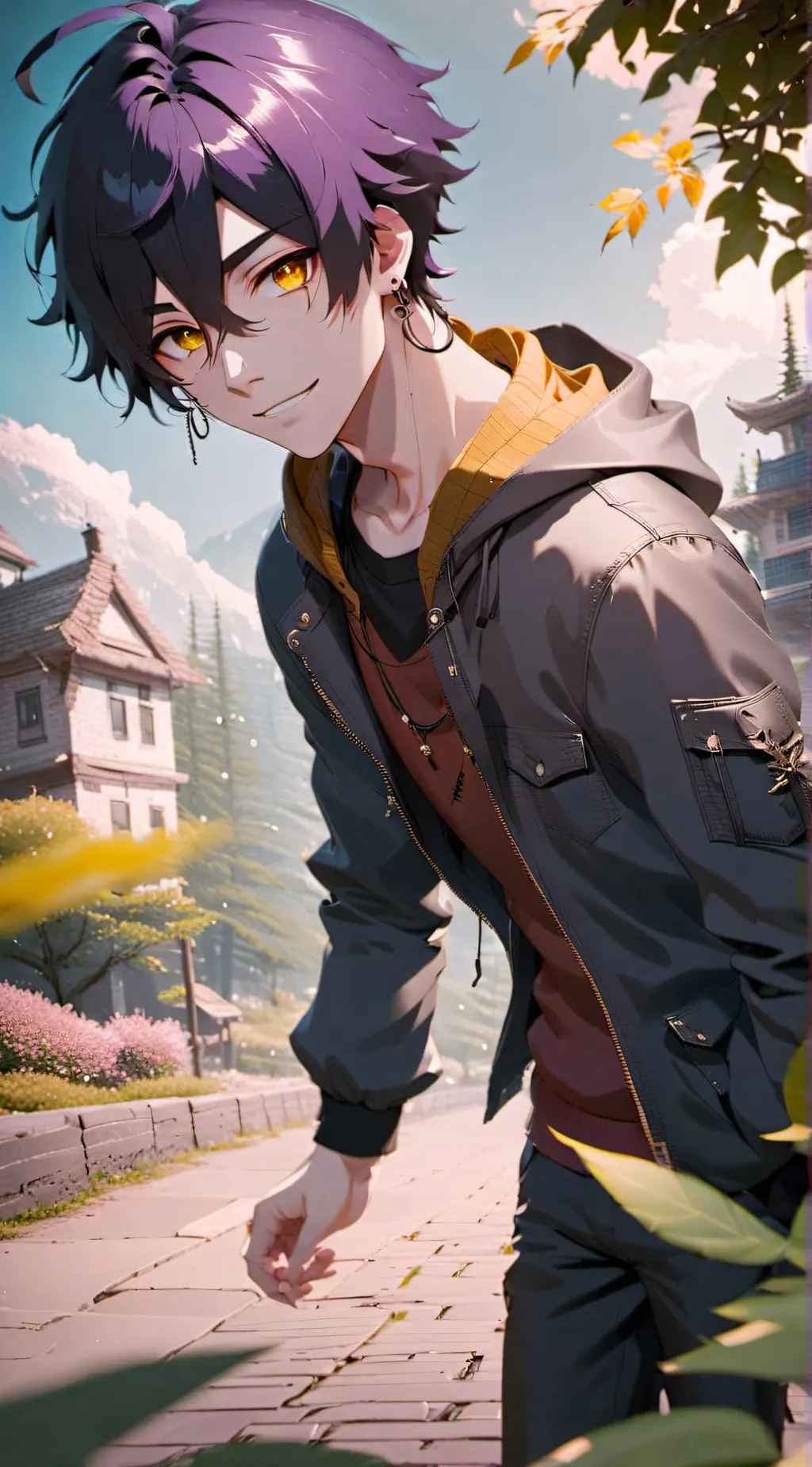 ai character: Jansou  background