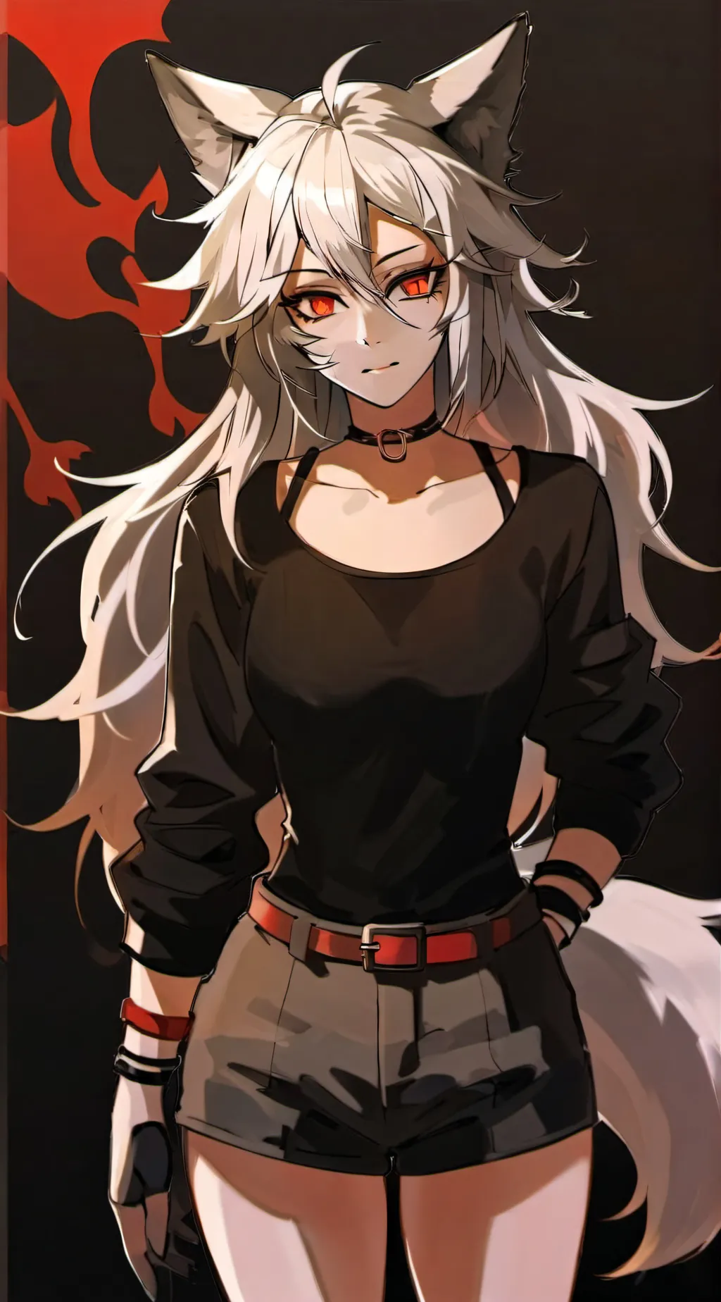 ai character: Loona background
