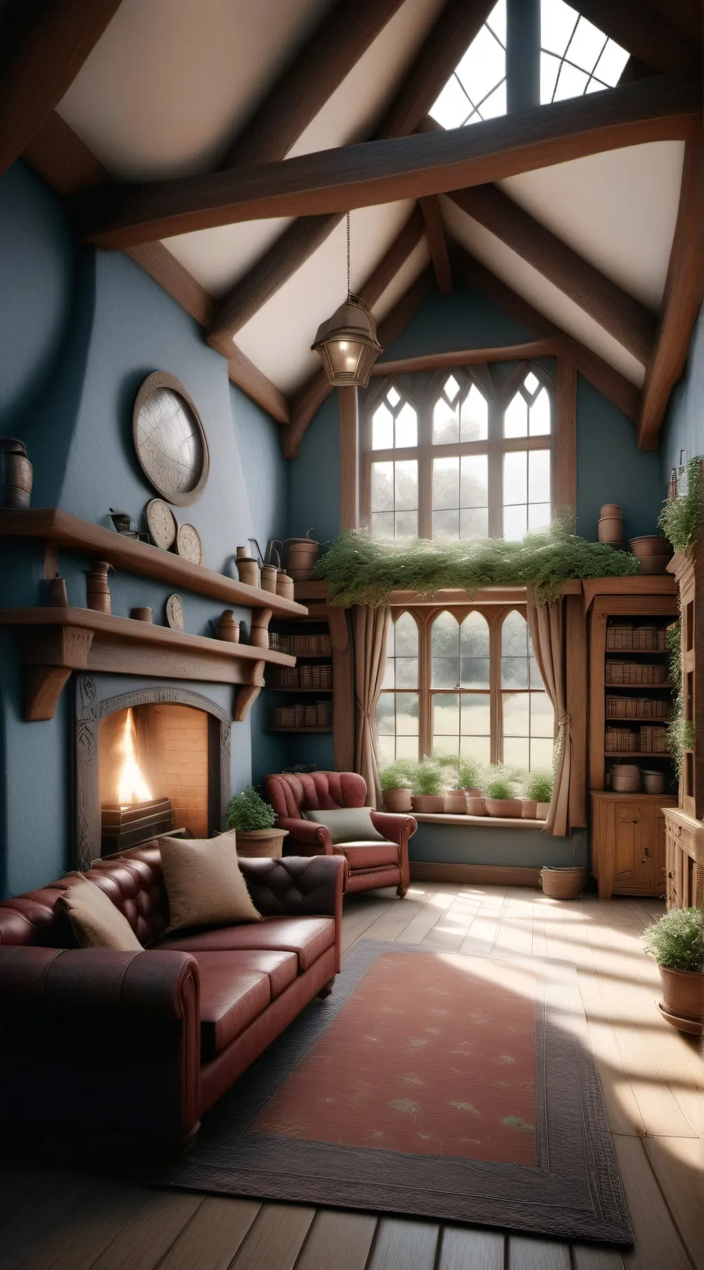 ai character: The Burrow  background