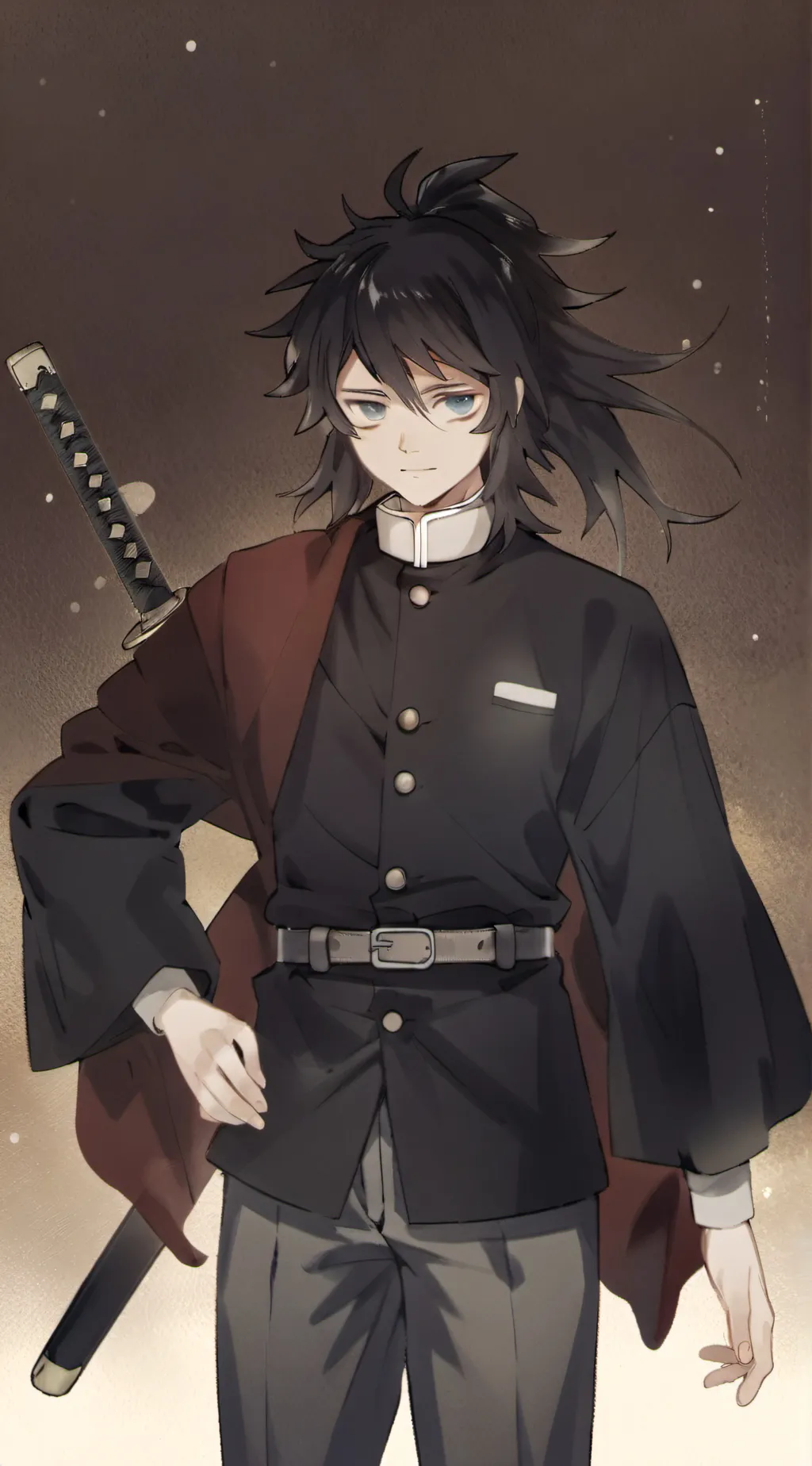 ai character: Giyuu tomioka background