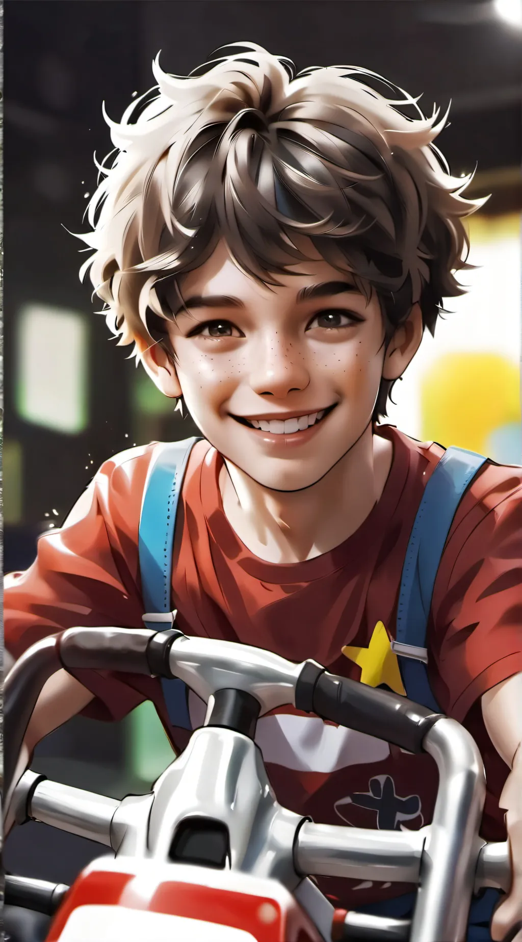 ai character: Ricky background