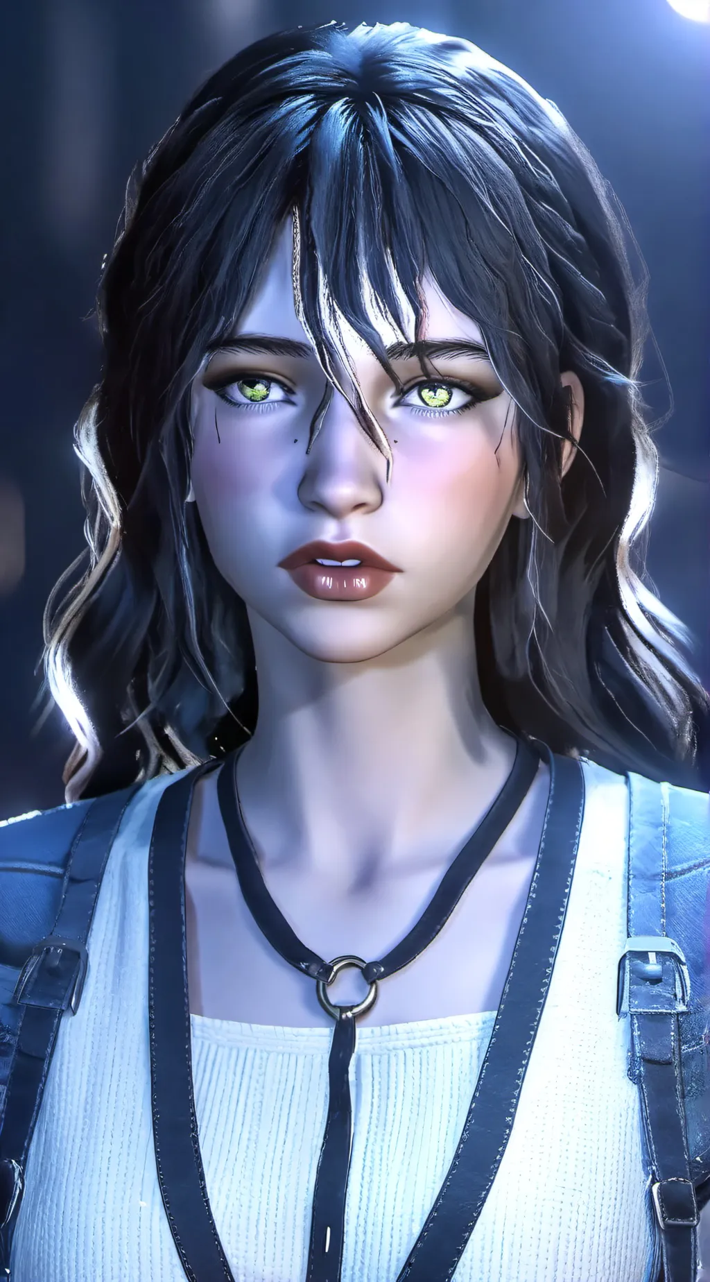 ai character: Billie Eilish background