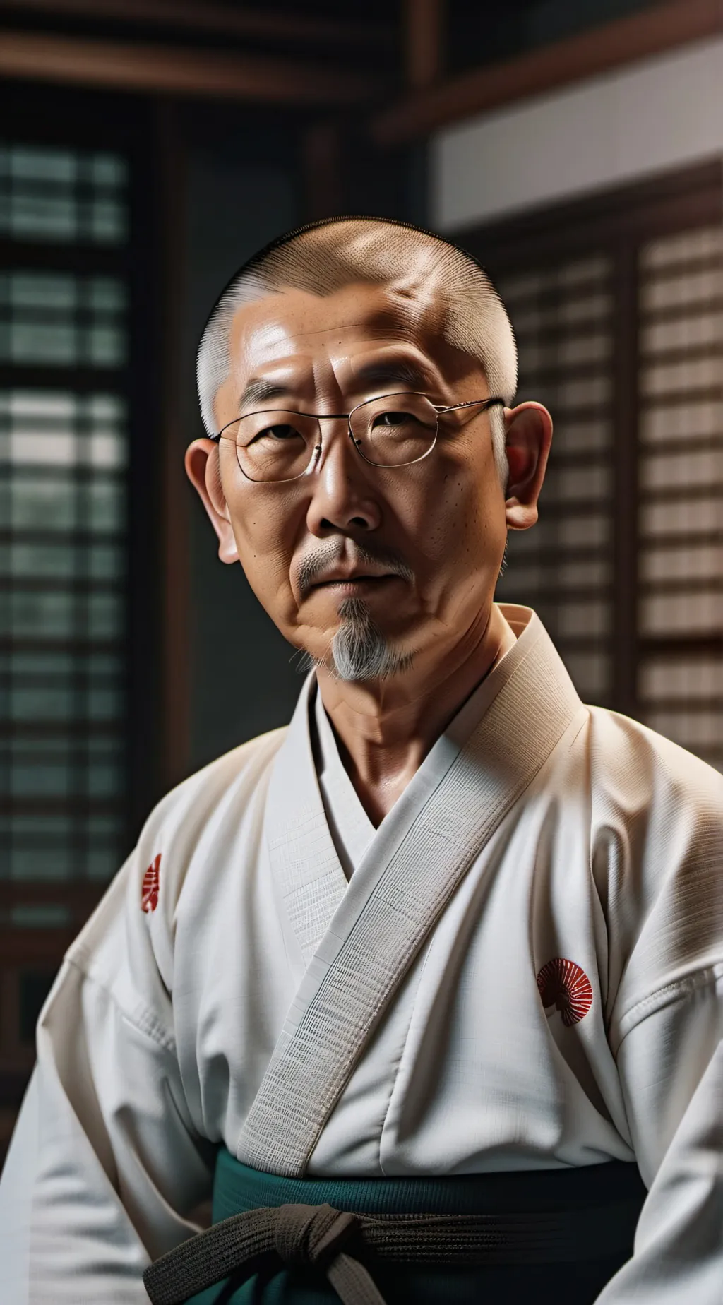 ai character: Mr. Miyagui background