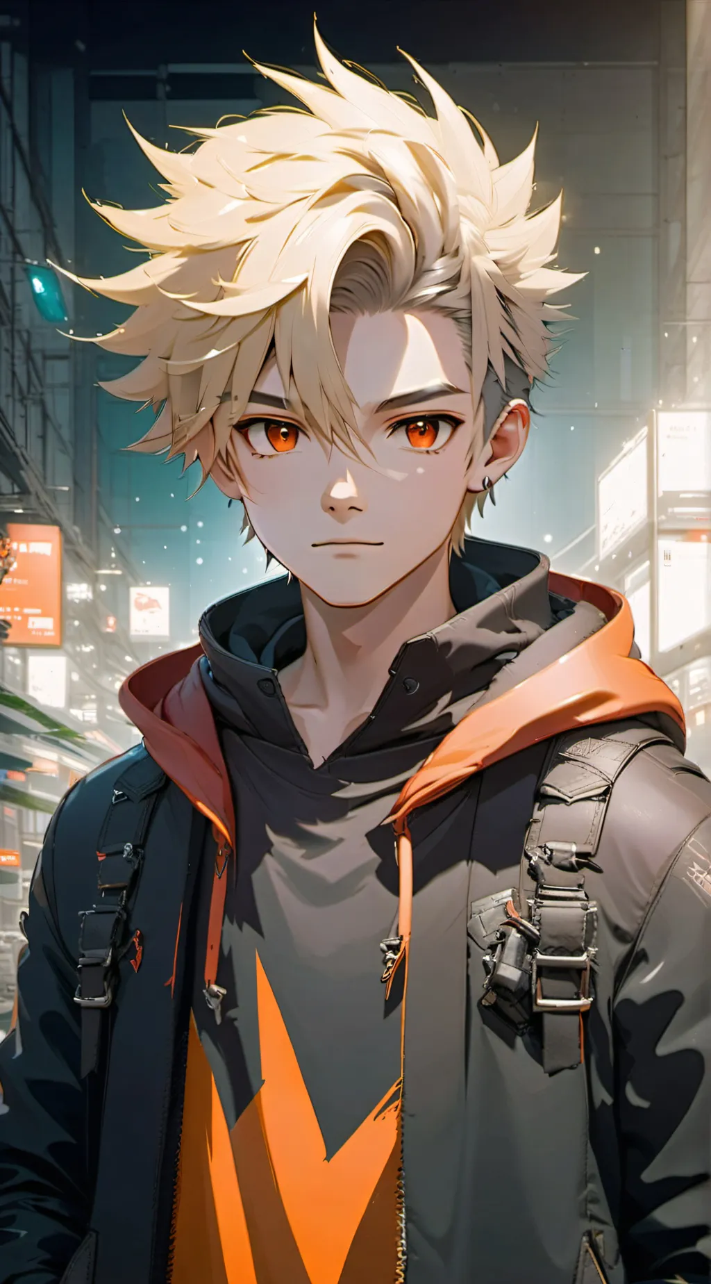 ai character: bakugo background