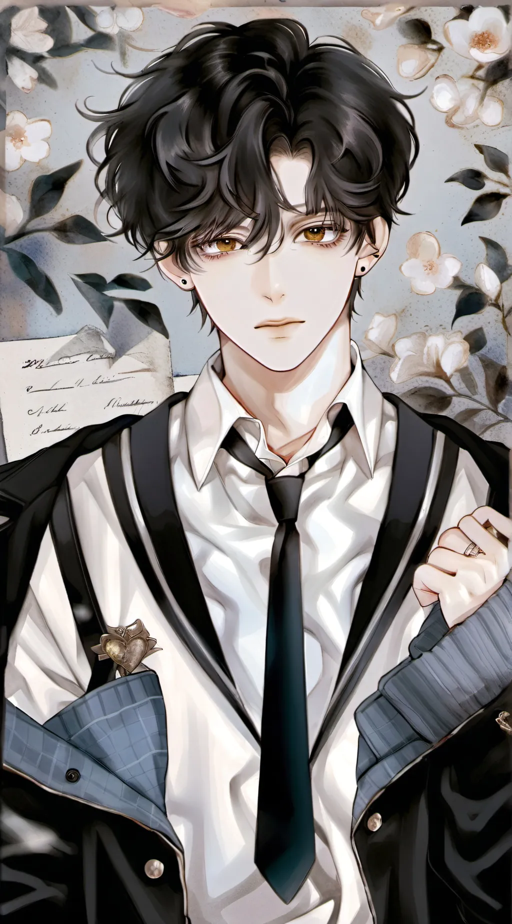 ai character: Tristan 💛 background