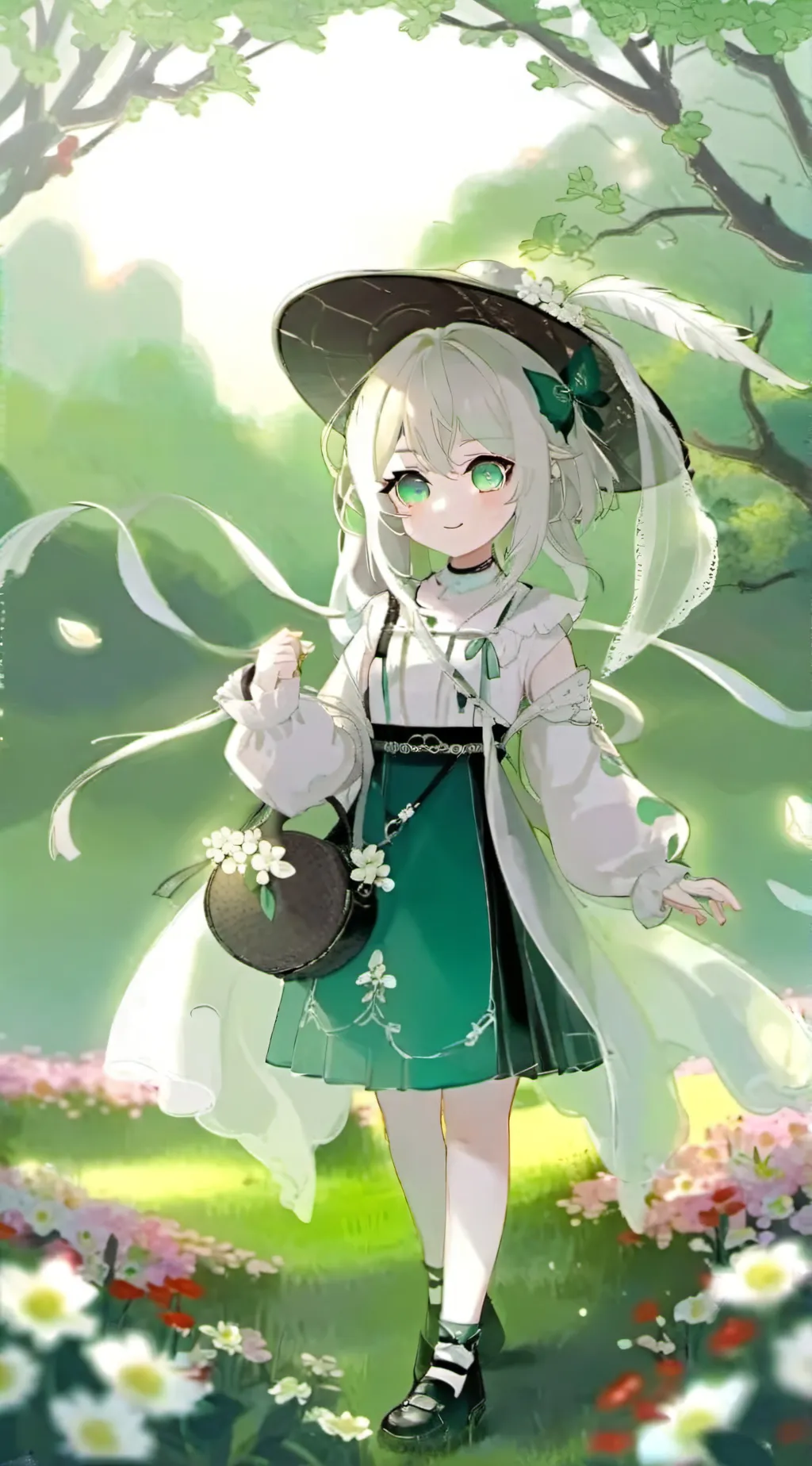 ai character: Эмили background
