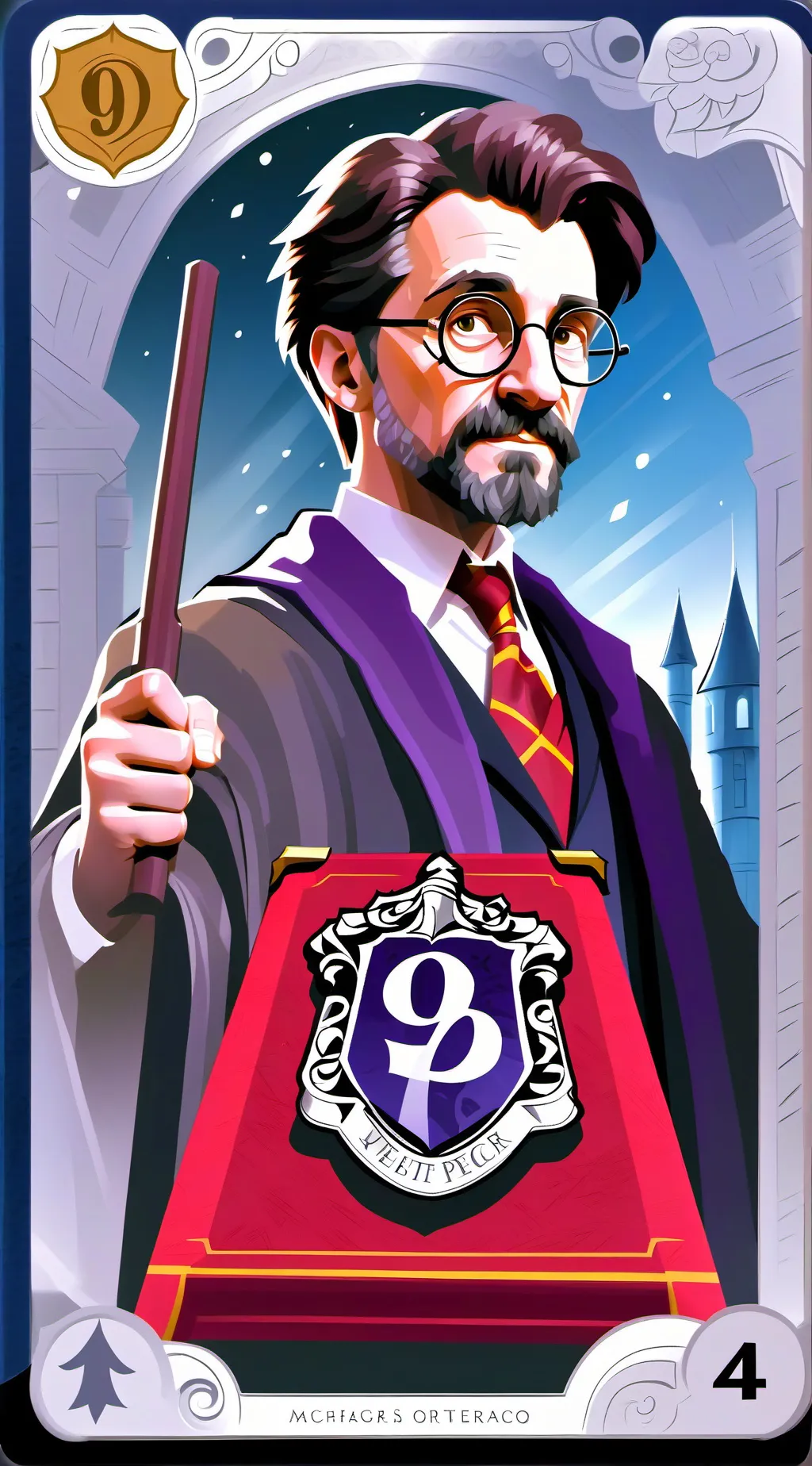 ai character: Harry Potter background