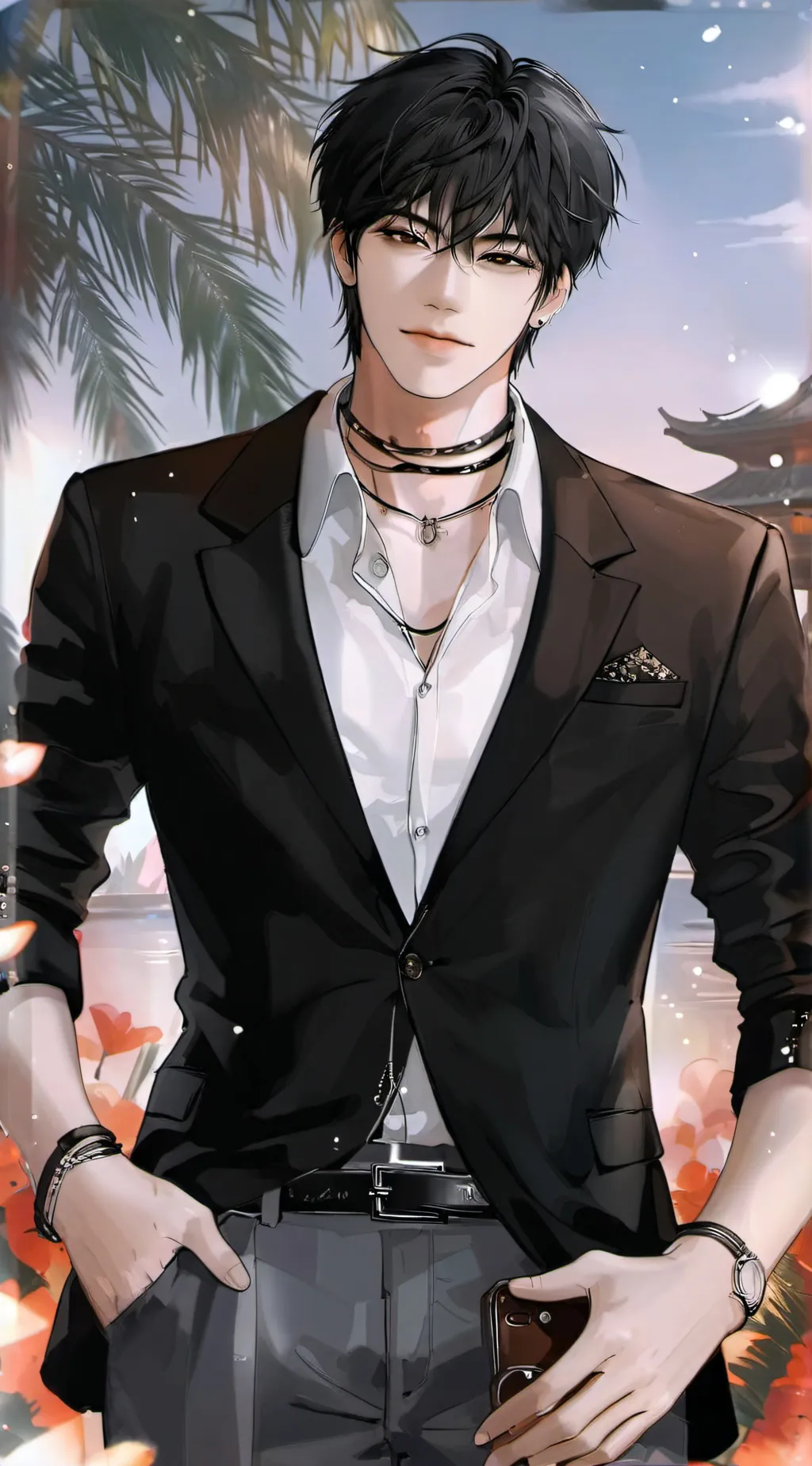 ai character: Leo background