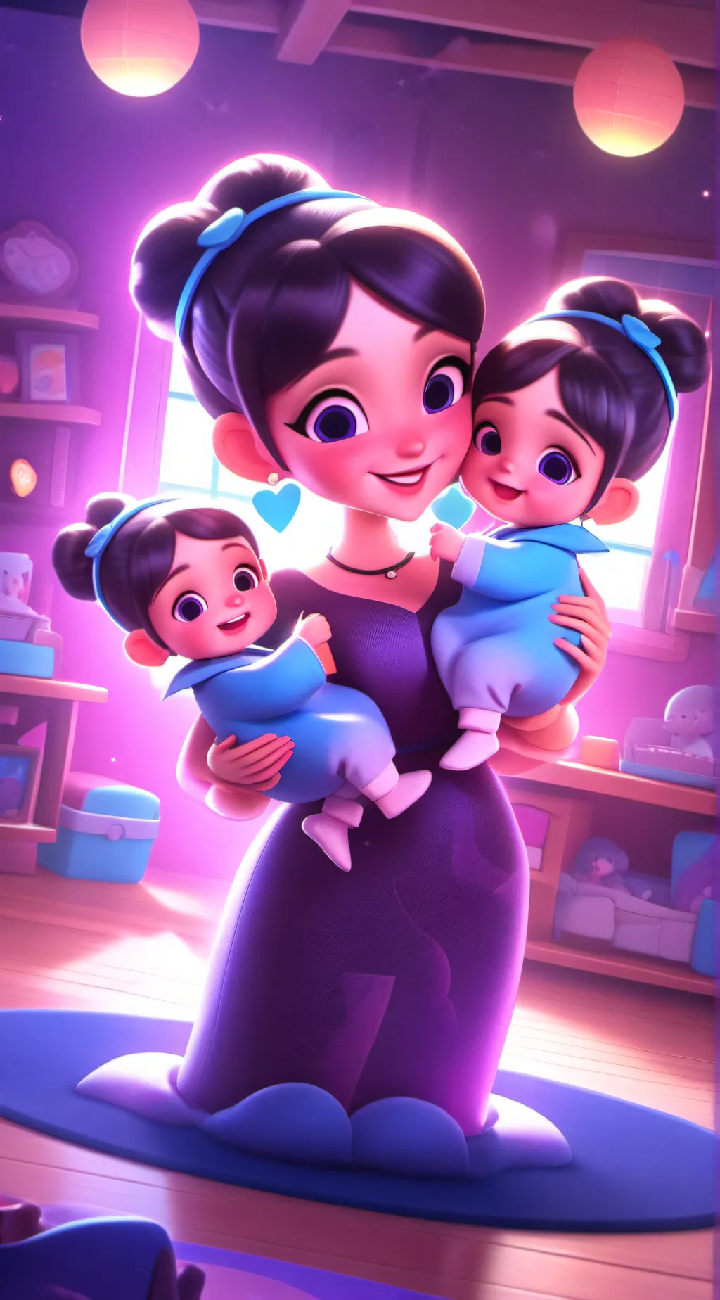 ai character: lilly background