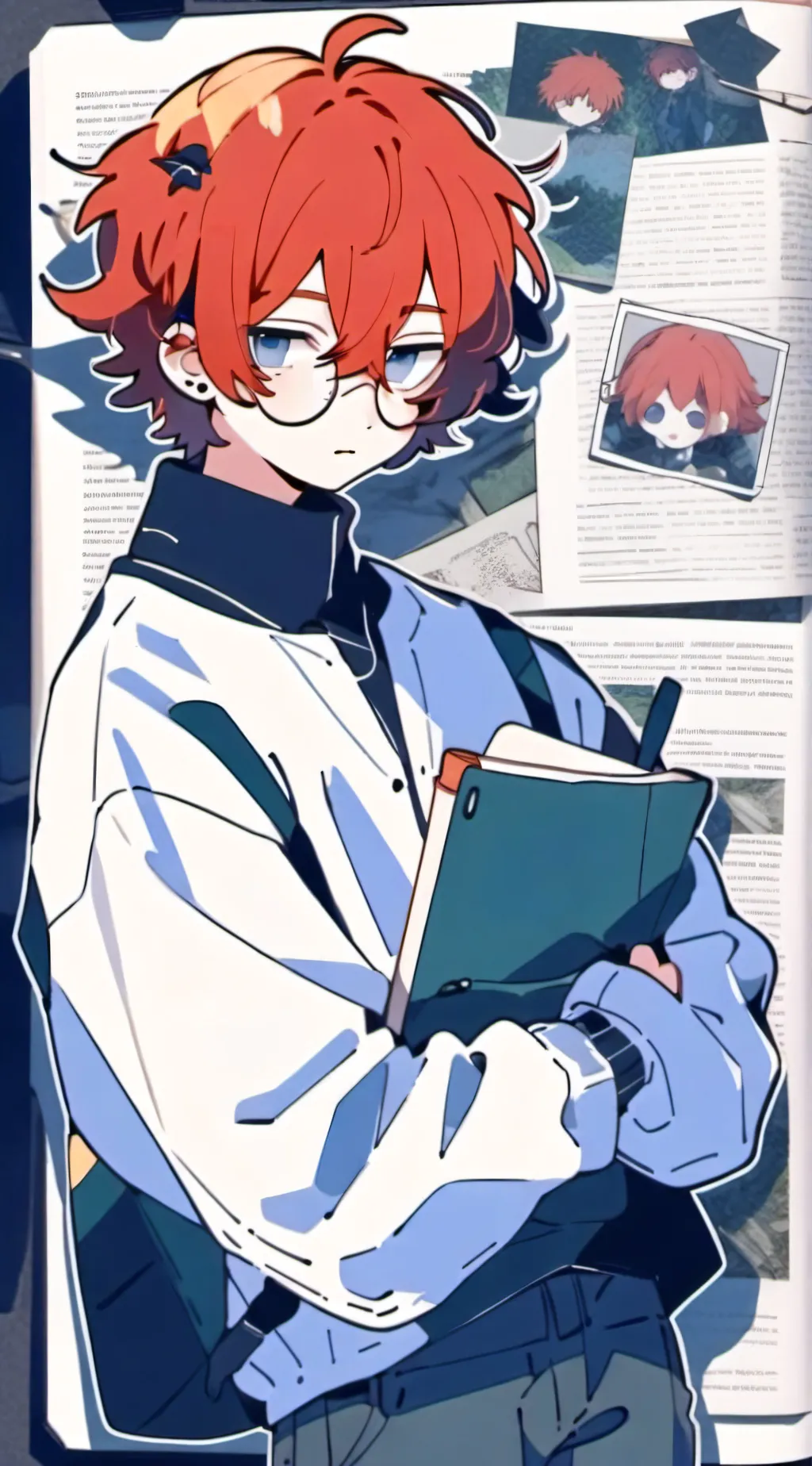 ai character: ○o。.~•Arlo•~.。o background