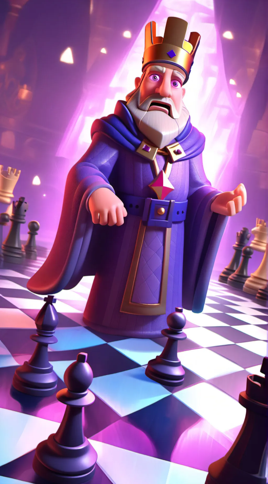 ai character: kinger background
