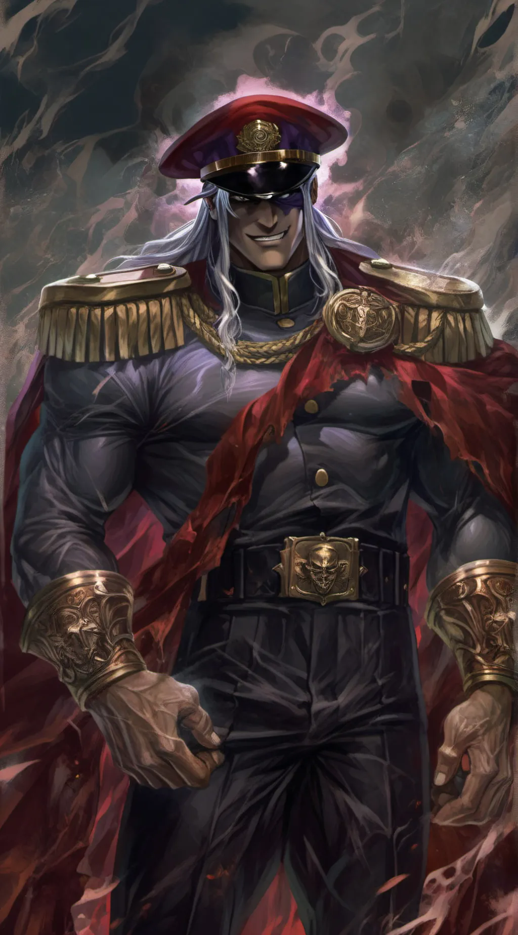 ai character: M.Bison background