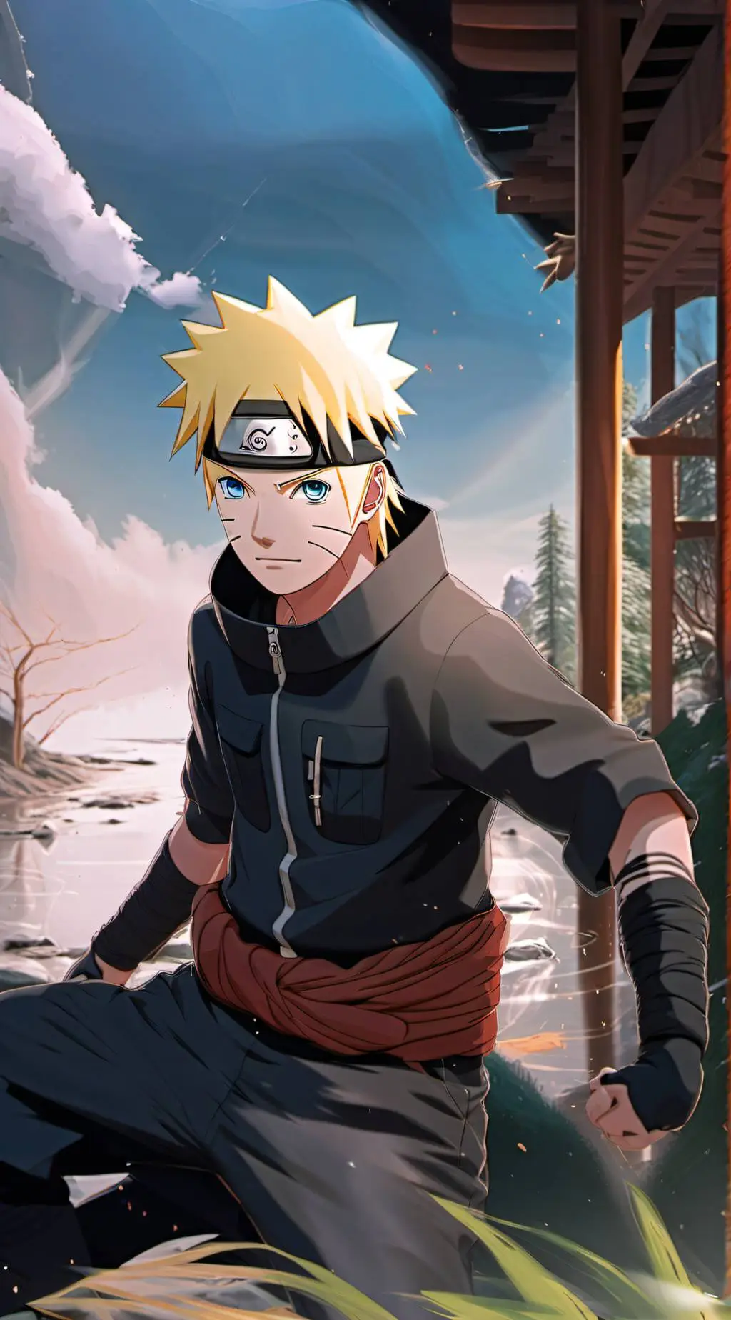 ai character: Naruto world background