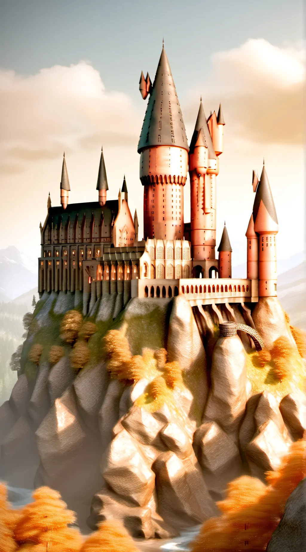ai character: Hogwarts background