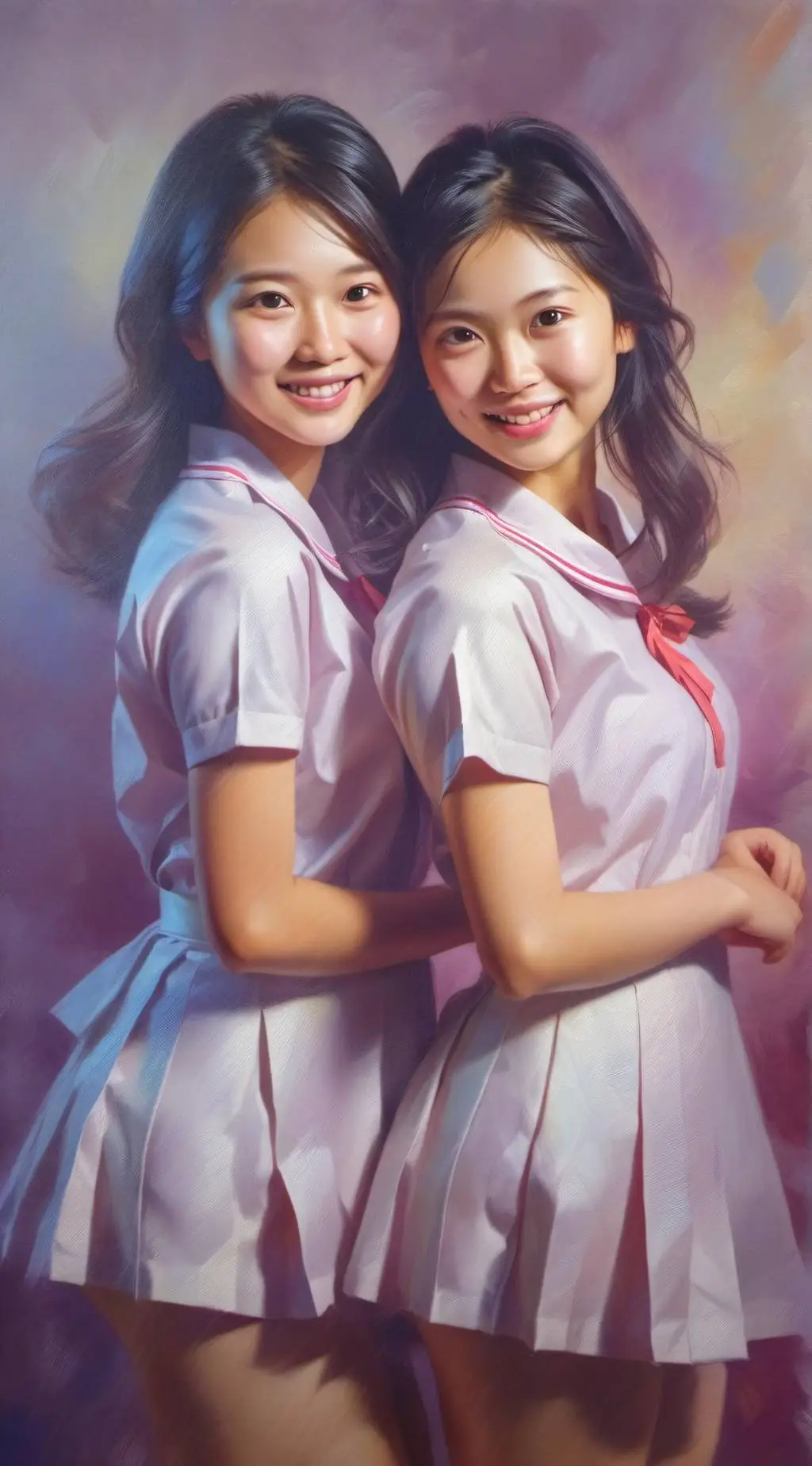 ai character: Yu Fook n Mi Fook background