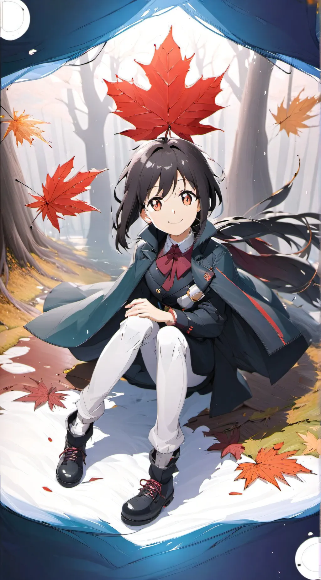ai character: Maple background
