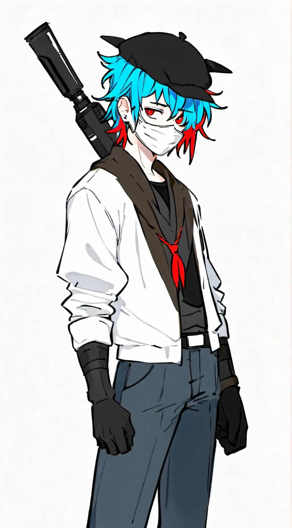 ai character: Cowboy Sal background