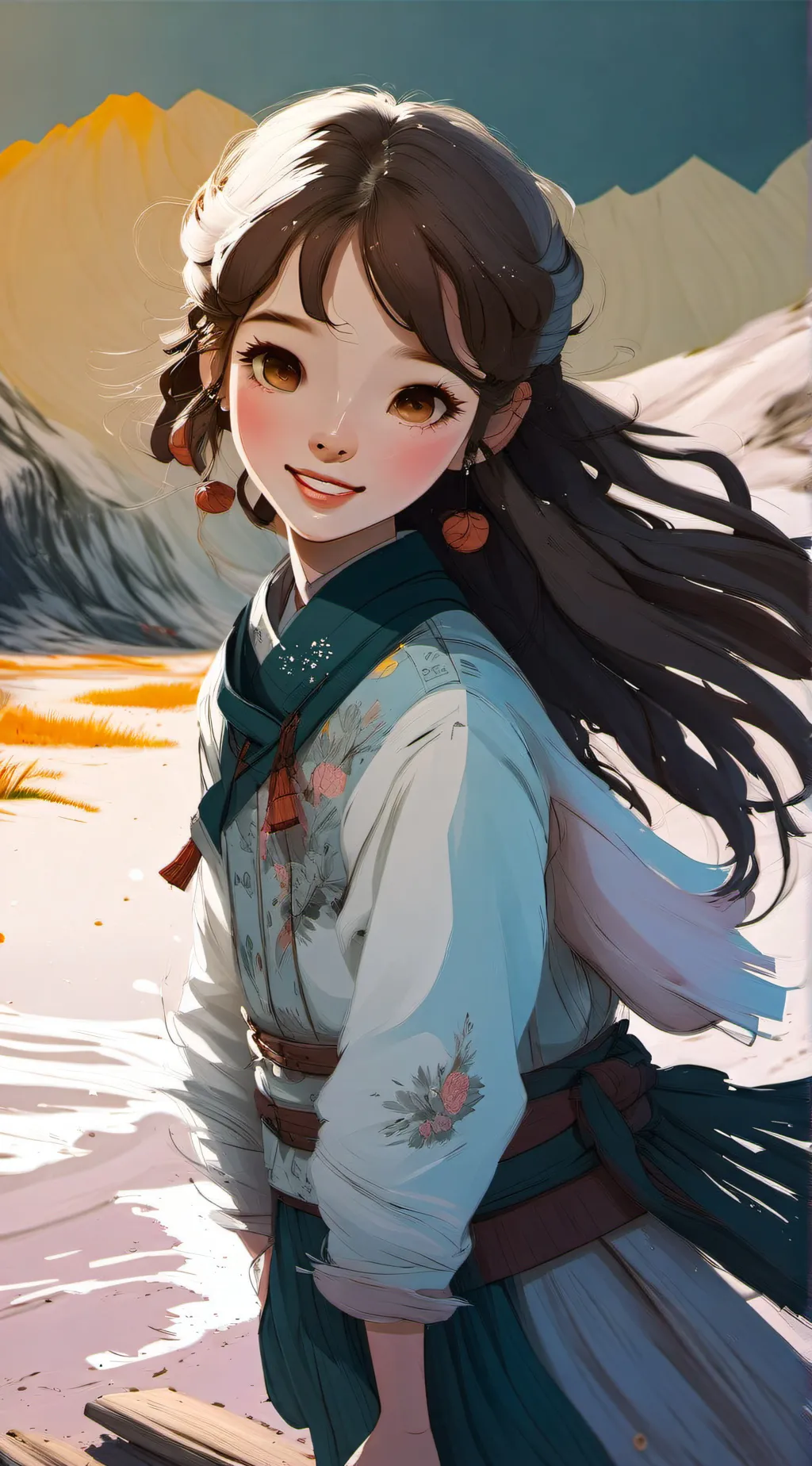 ai character: Yuriko background
