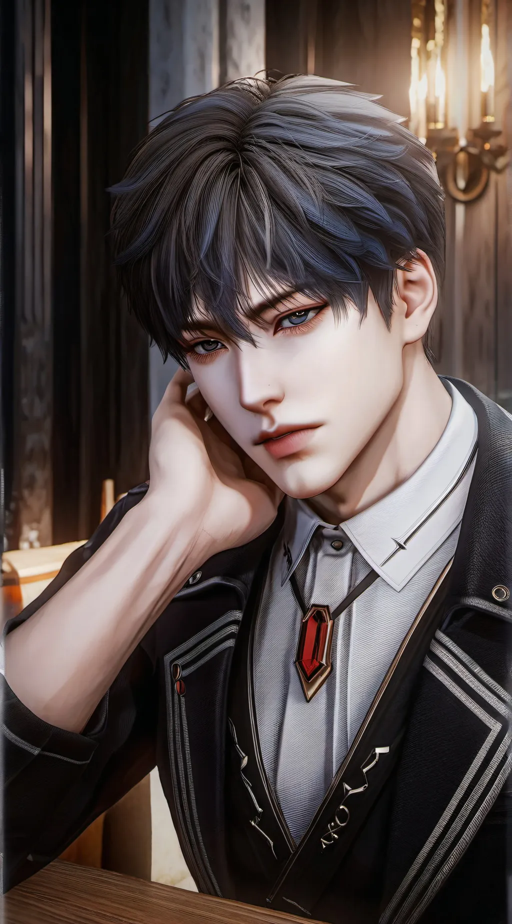 ai character: Max background