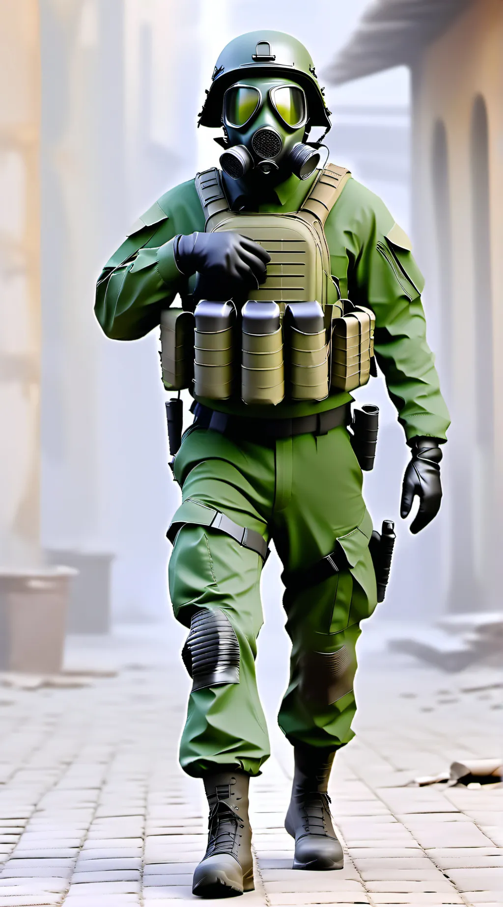 ai character: choas insurgency  background