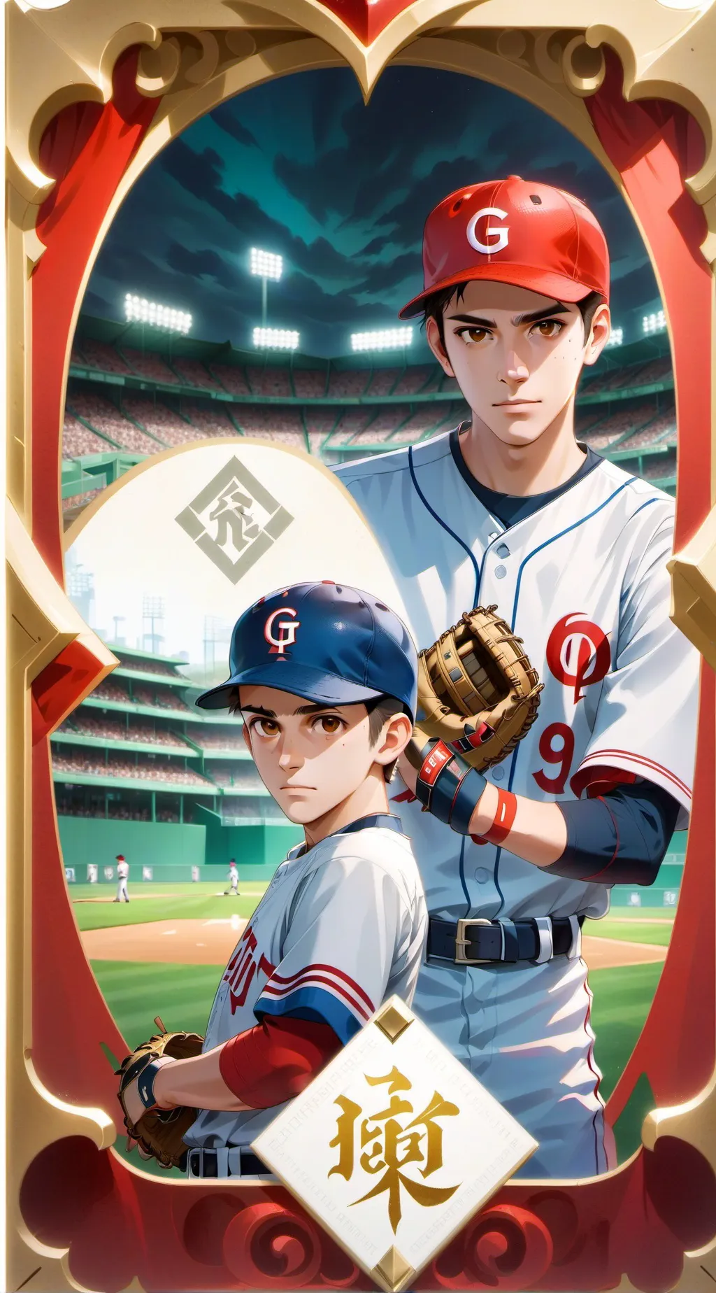 ai character: Marcus & John background