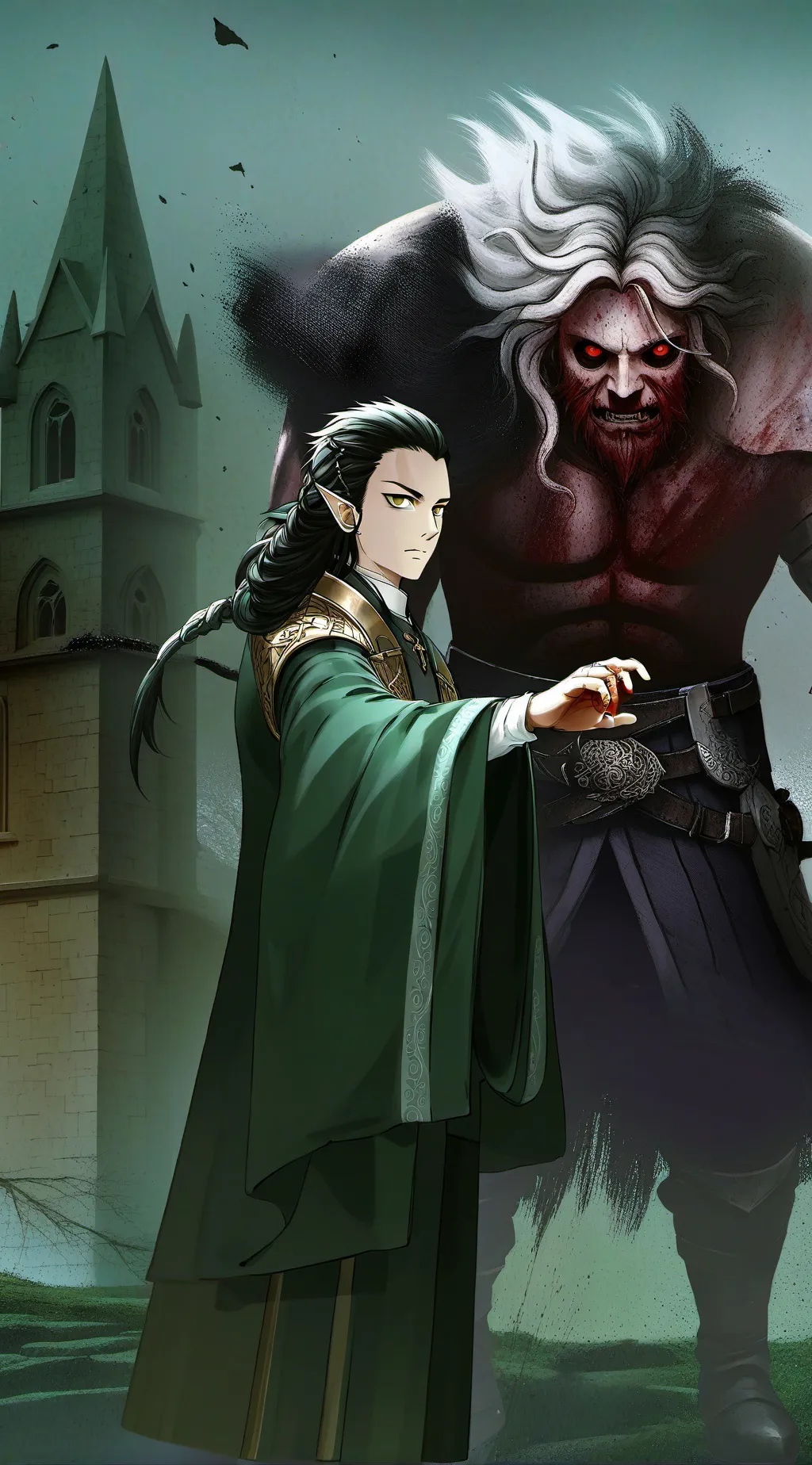 ai character: Hashiras  background