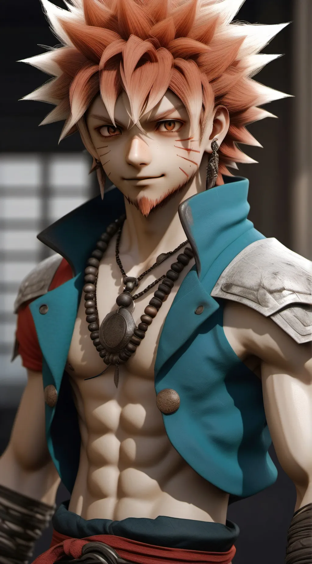 ai character: Bakugo  background