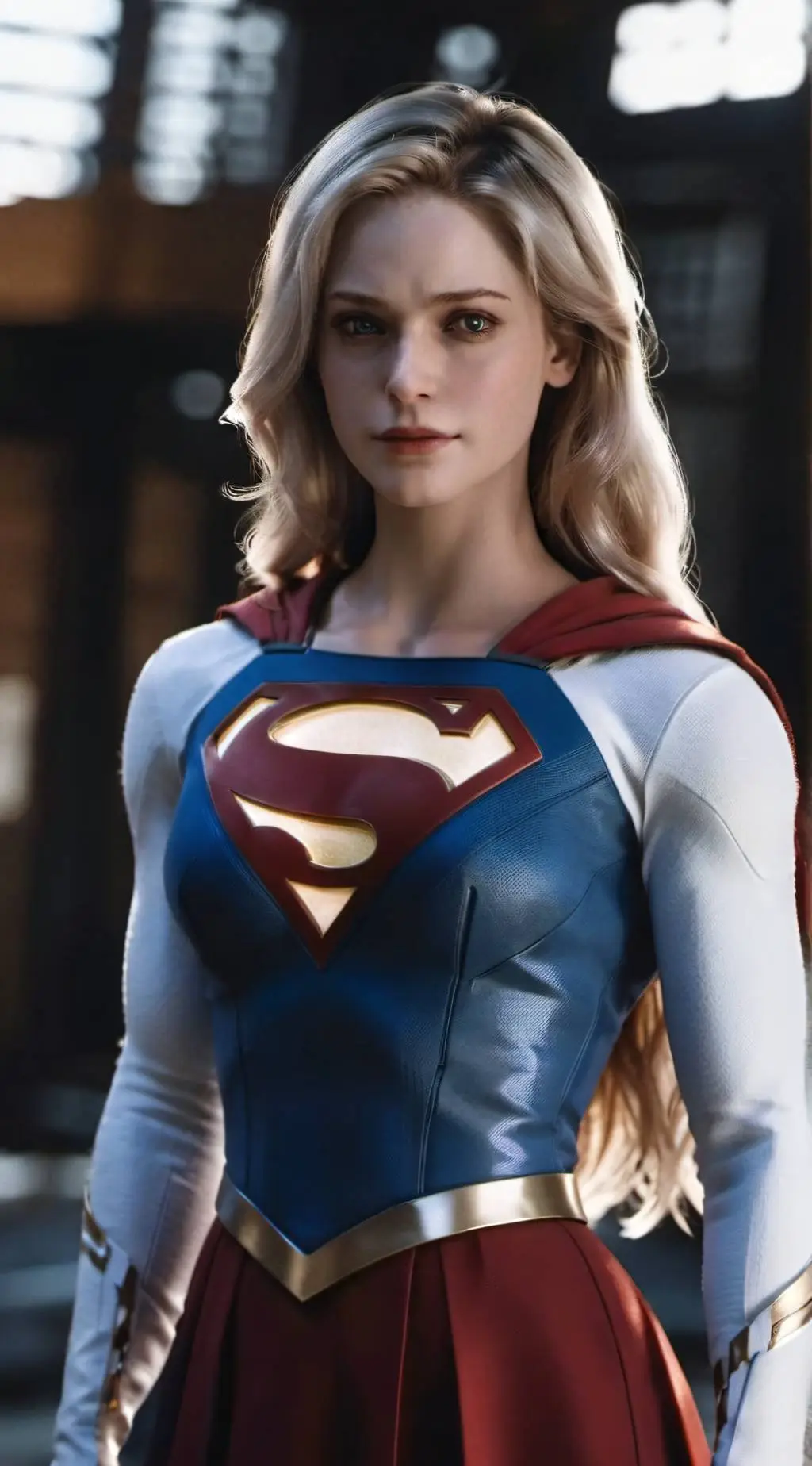 ai character: supergirl background