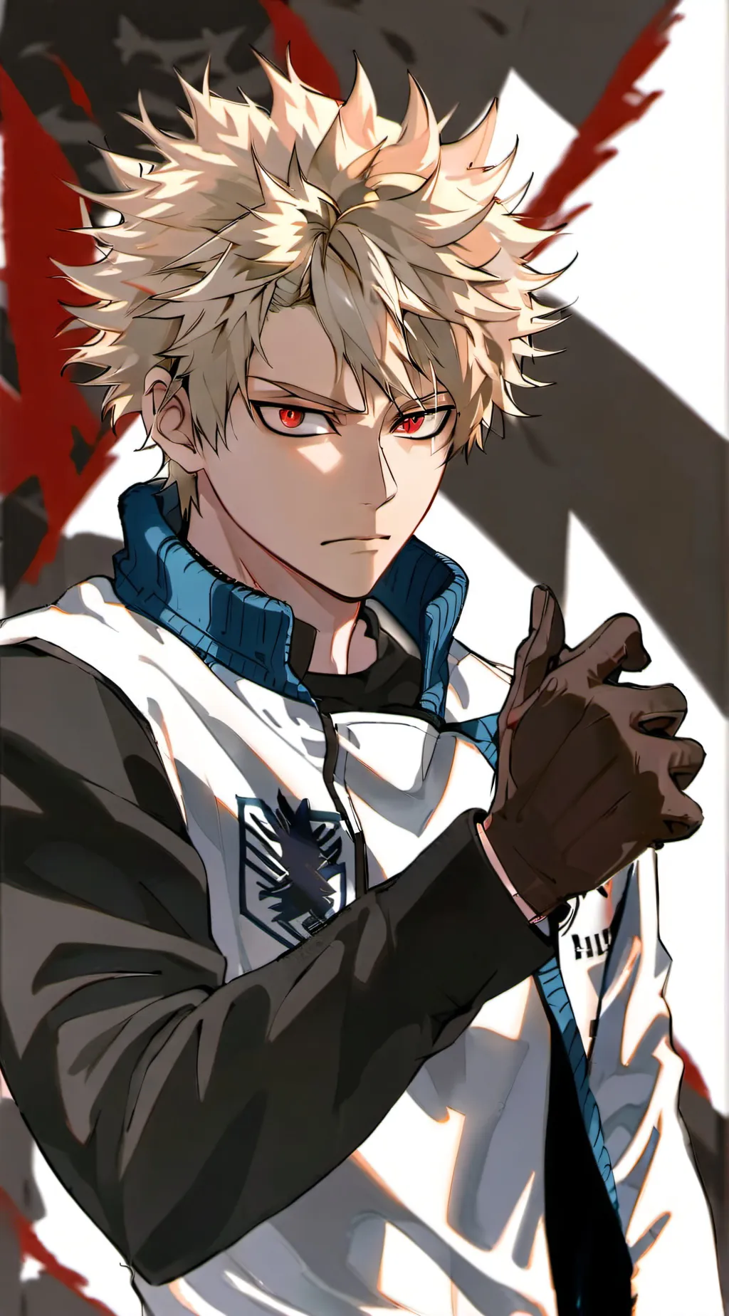 ai character: Bakugo background