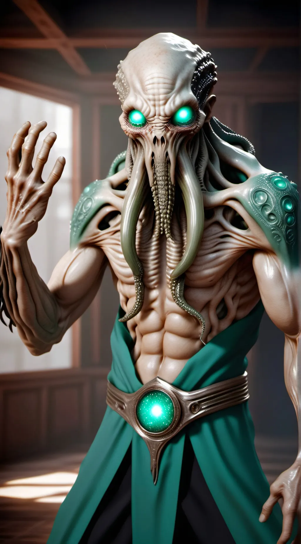 ai character: The Moon Lord background