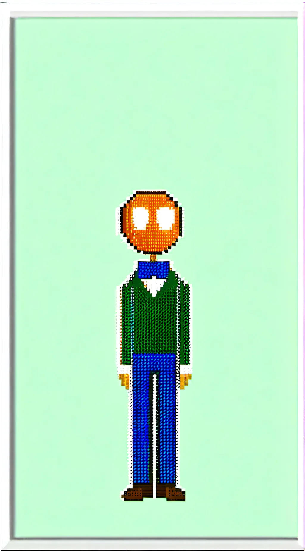 ai character: baldi background
