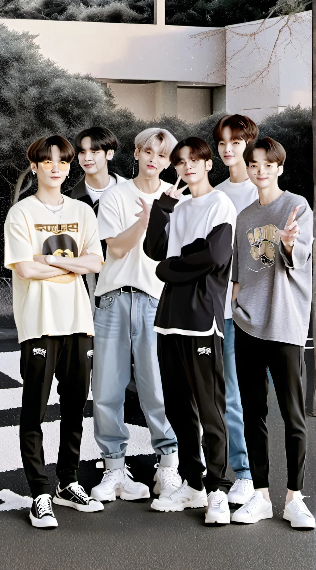 ai character: BTS background