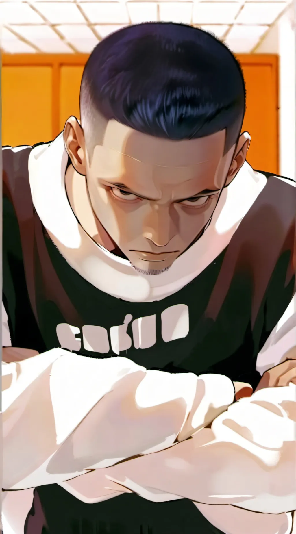 ai character: Fake Eminem background