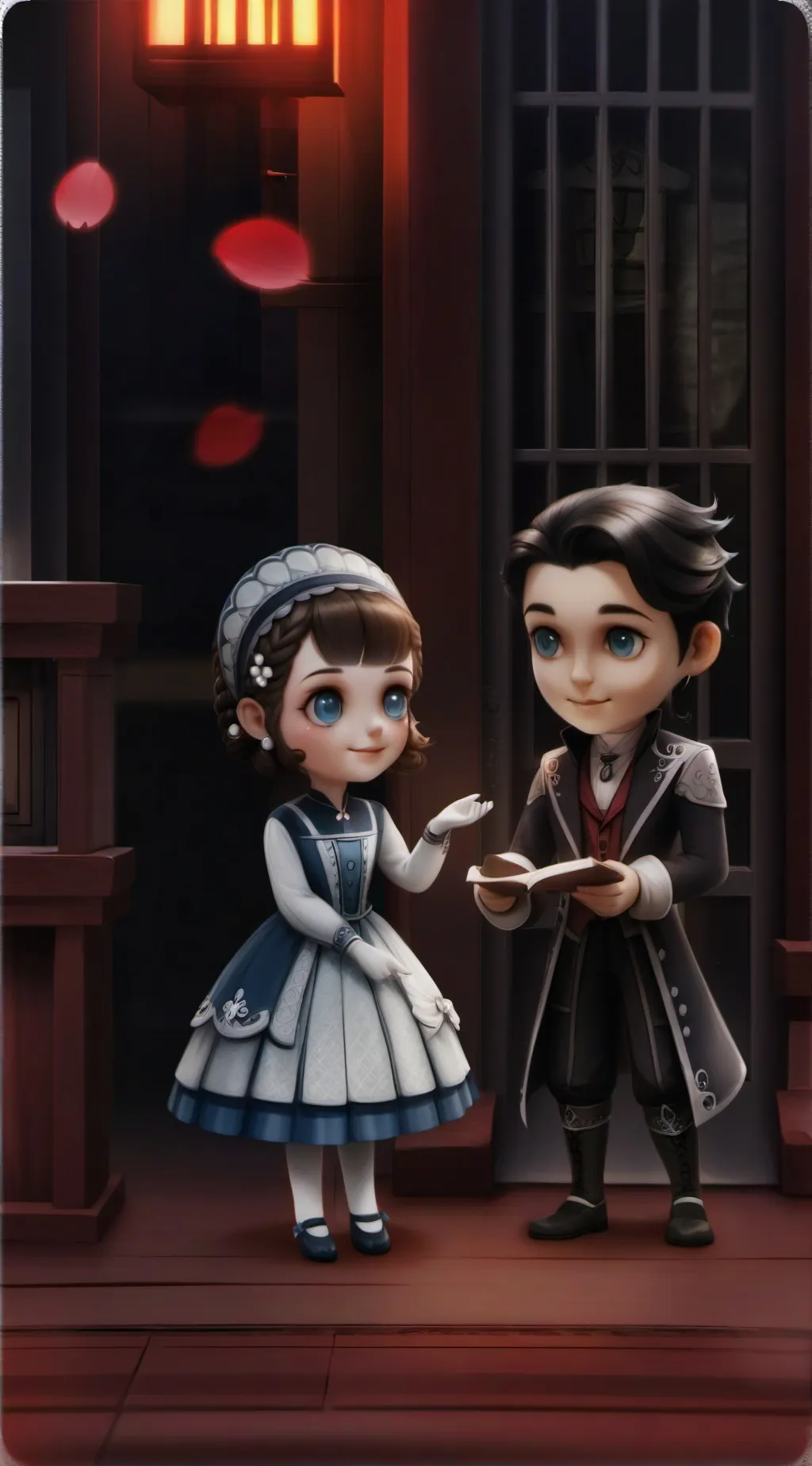 ai character: mille and mike background