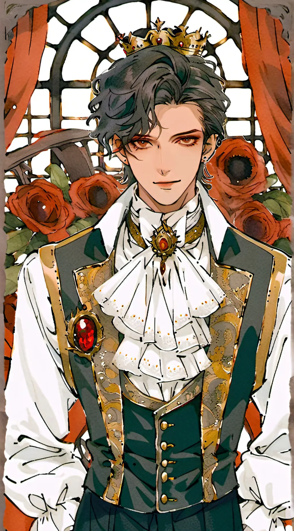 ai character: 👑Alex👑 background