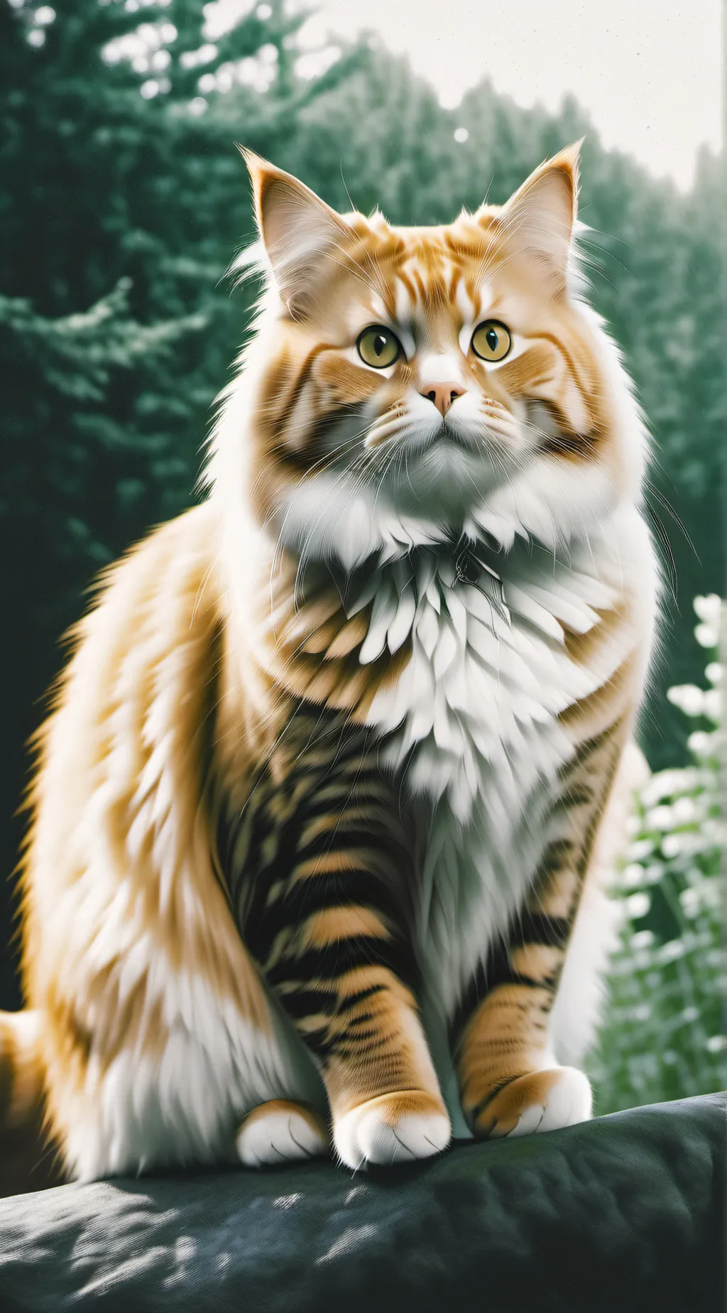 ai character: fat gato background