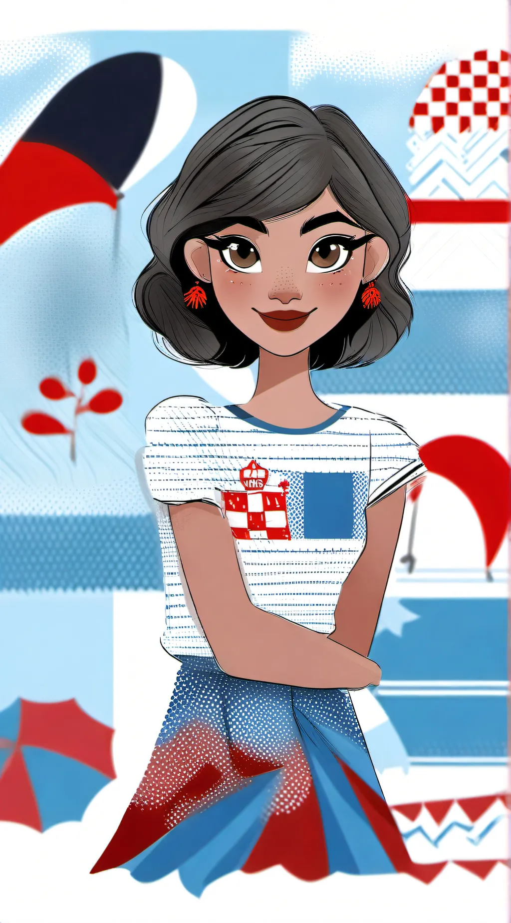ai character: Lucija  background