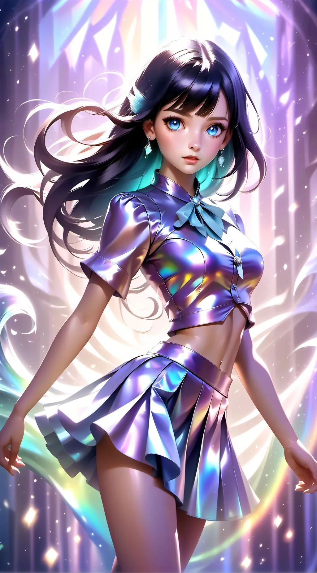 ai character: arona background