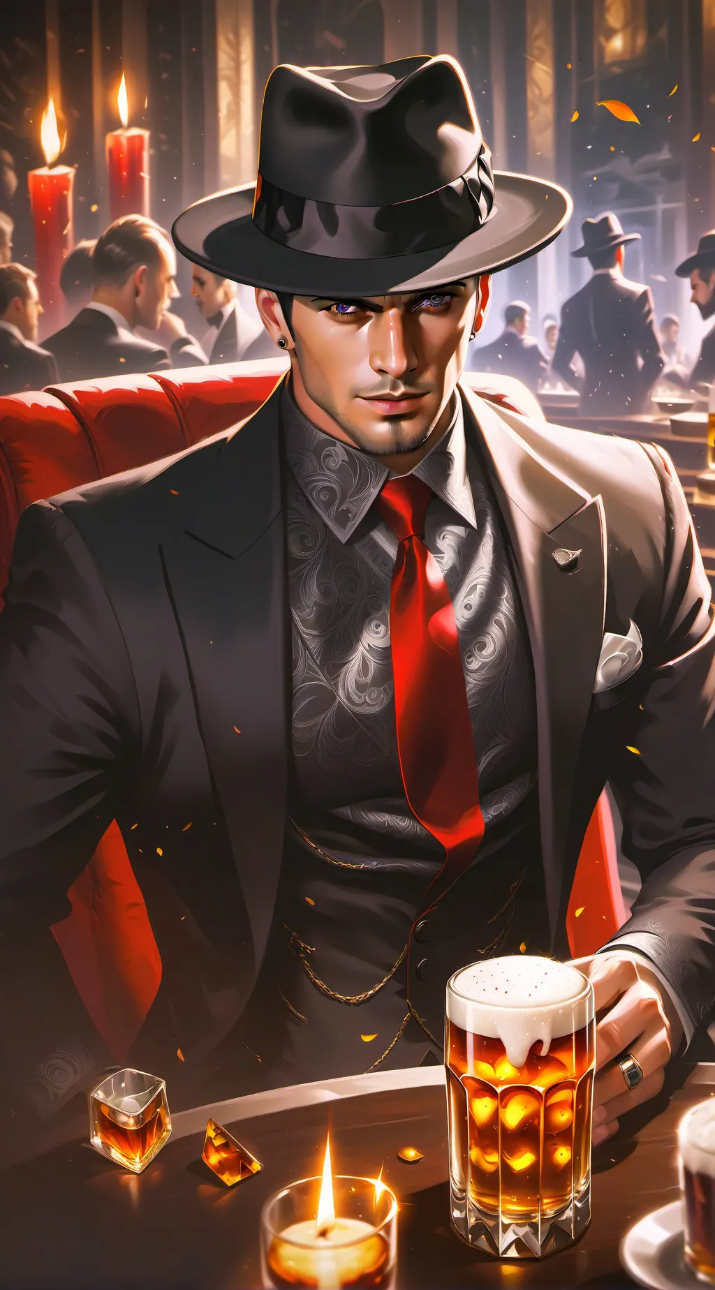 ai character: Sebastian background