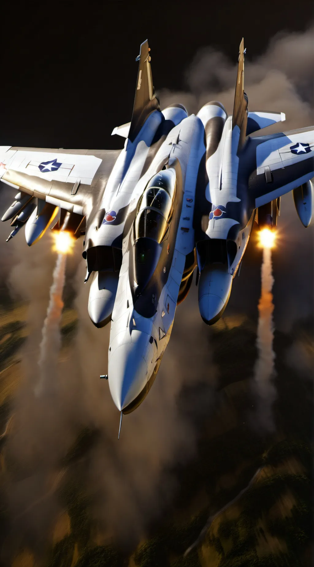 ai character: F-15 background