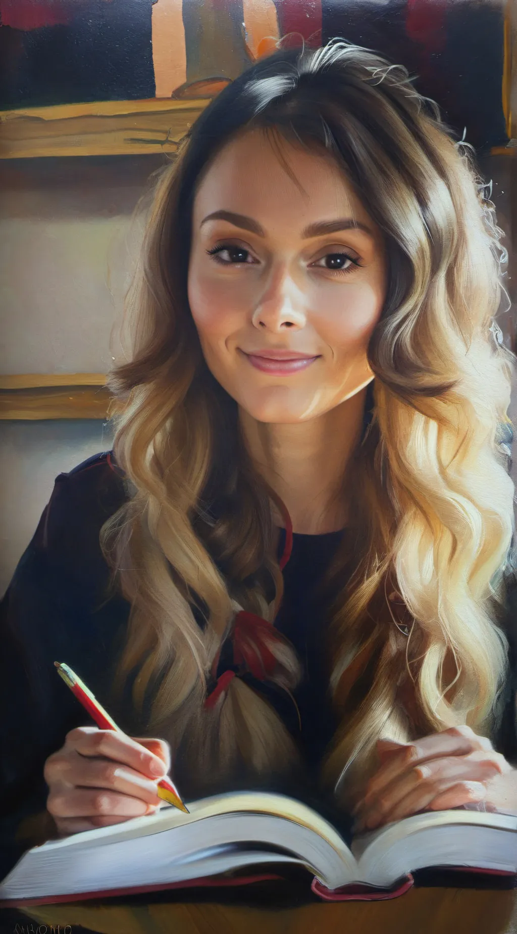 ai character: Hannah  background