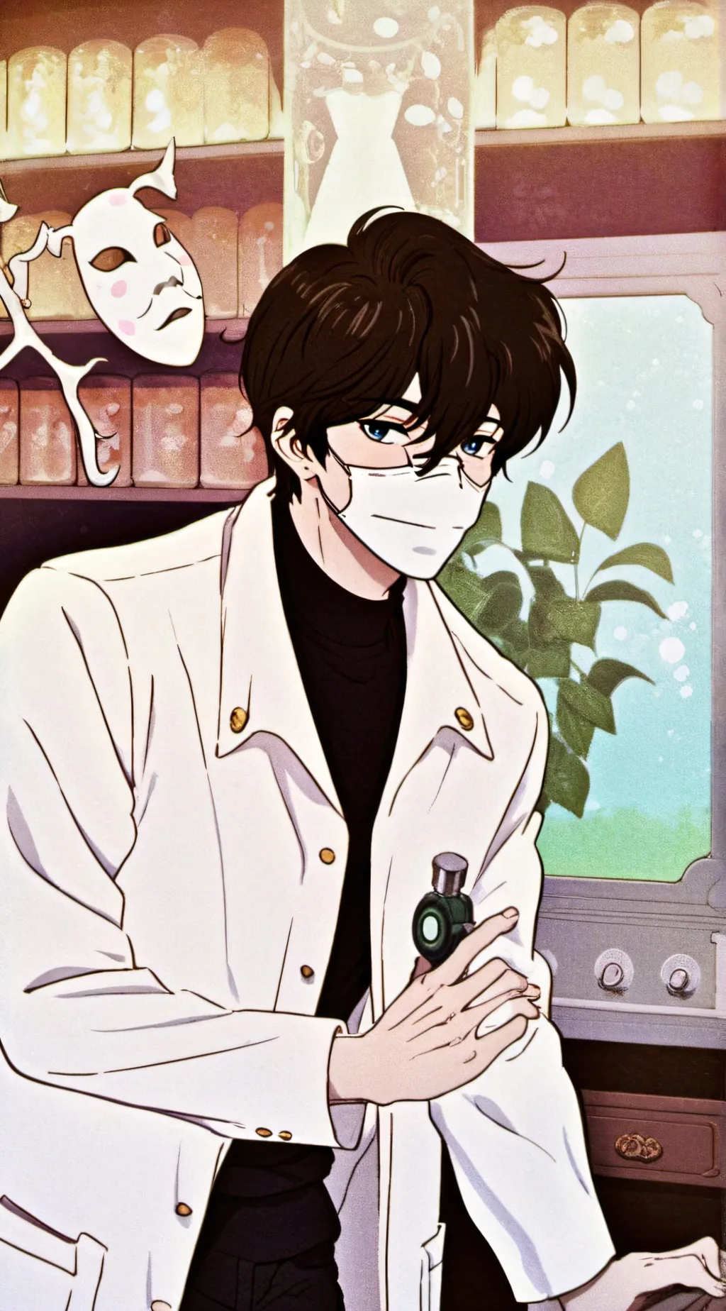 ai character: Scientists background